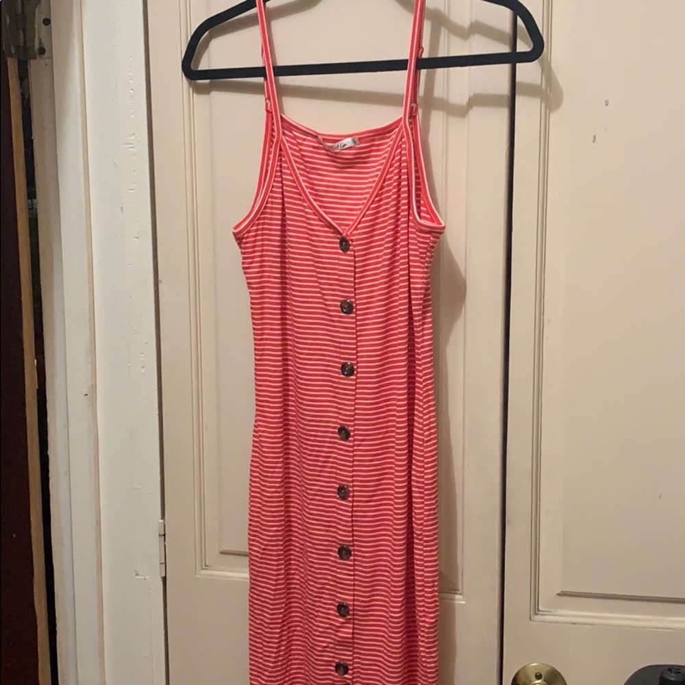 New striped midi size large